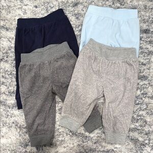 Cozy Kids Bottoms Set - Blue, Gray, and Navy
